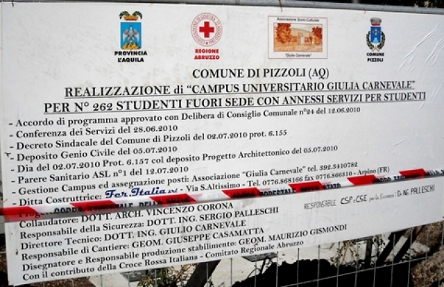 La battaglia per L’Aquila: il nuovo campus universitario
